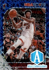 2019-20 Hoops Premium Stock Prizms Blue Laser #146 Jimmy Butler /99